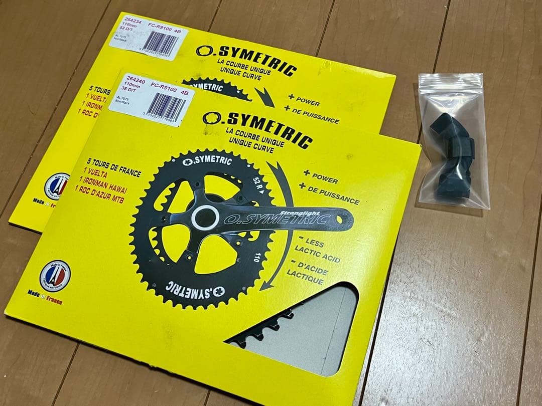 O.SYMETRIC チェーンリング 52-38T FC-R9100対応