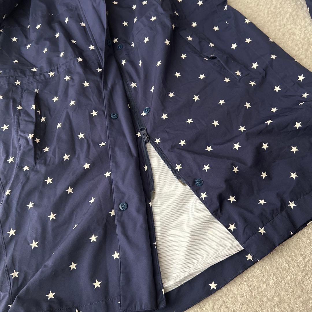 美品✨キャロウェイ4way Callaway 星柄レインウェア ネイビーLゴルフ