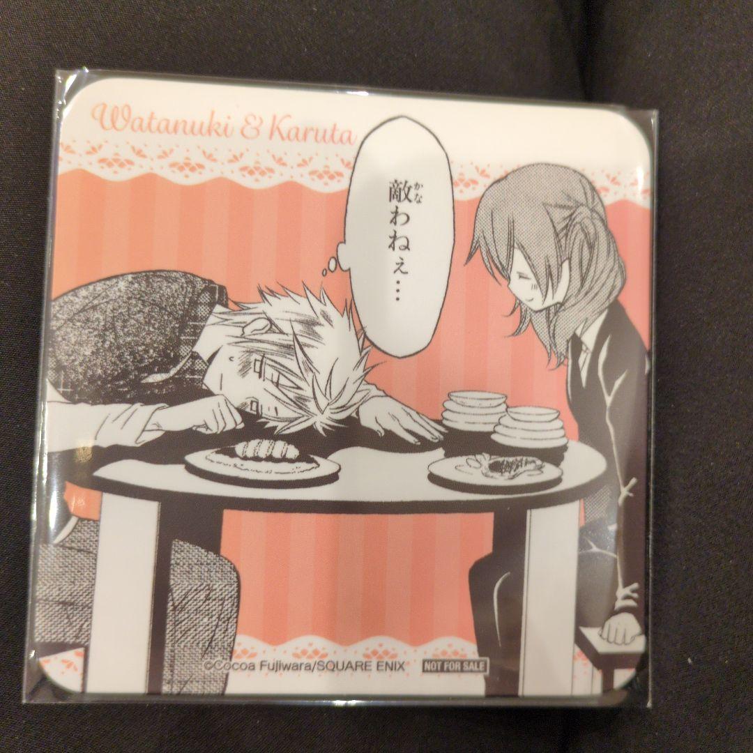藤原ここあ カフェ 大阪限定 後半 カルタ&渡狸 コースター