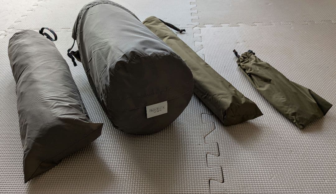 使用2回 登山用テント VS-22TA 2人用 ライトブラウン