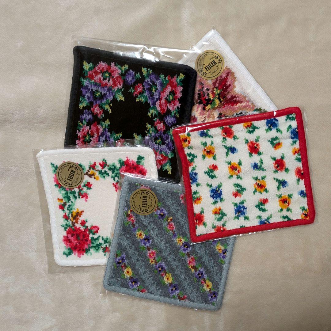 【未使用】フェイラーハンカチ　プティ　15cm　レア