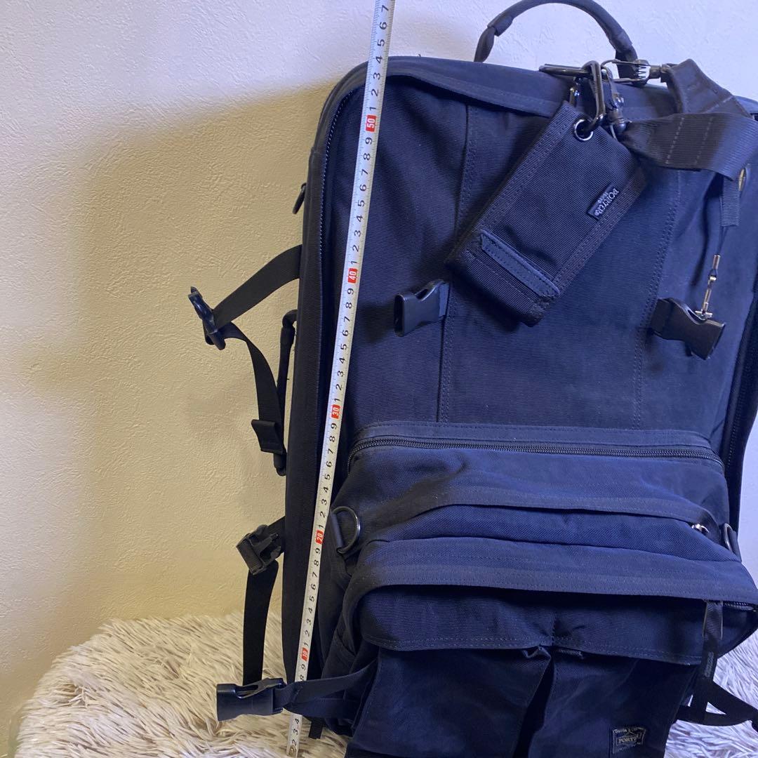 【希少】PORTER ポーター トリップ　ブラック キャリーバック 鍵付き