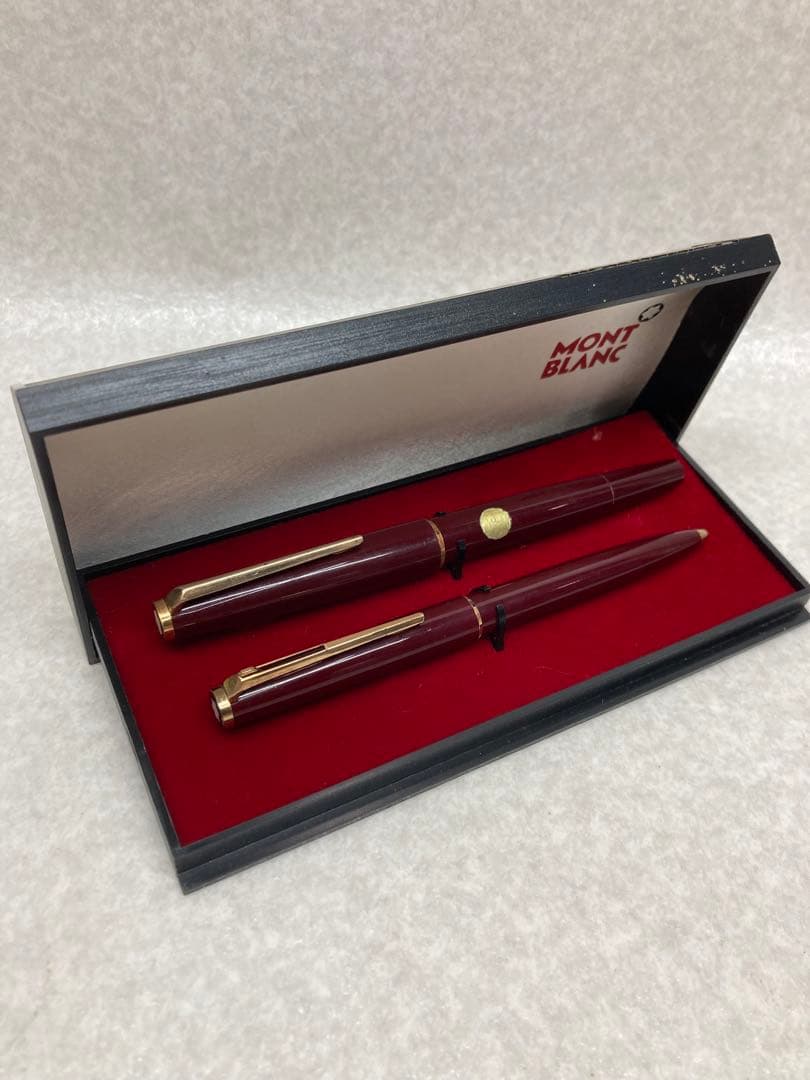 モンブラン 万年筆320ペン先 585 14金 ボールペン 380 2本セット