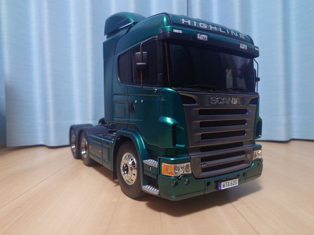 タミヤ SCANIA ラジコン 完成品 塗装済み