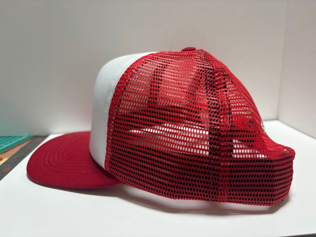 Supreme xナンバーナイン x ミッキー キャップ Red