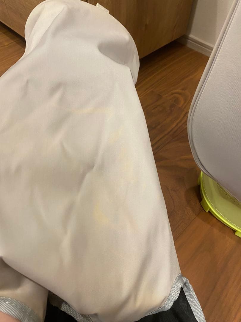 DESCENTE グレー/イエロー キャディバッグ