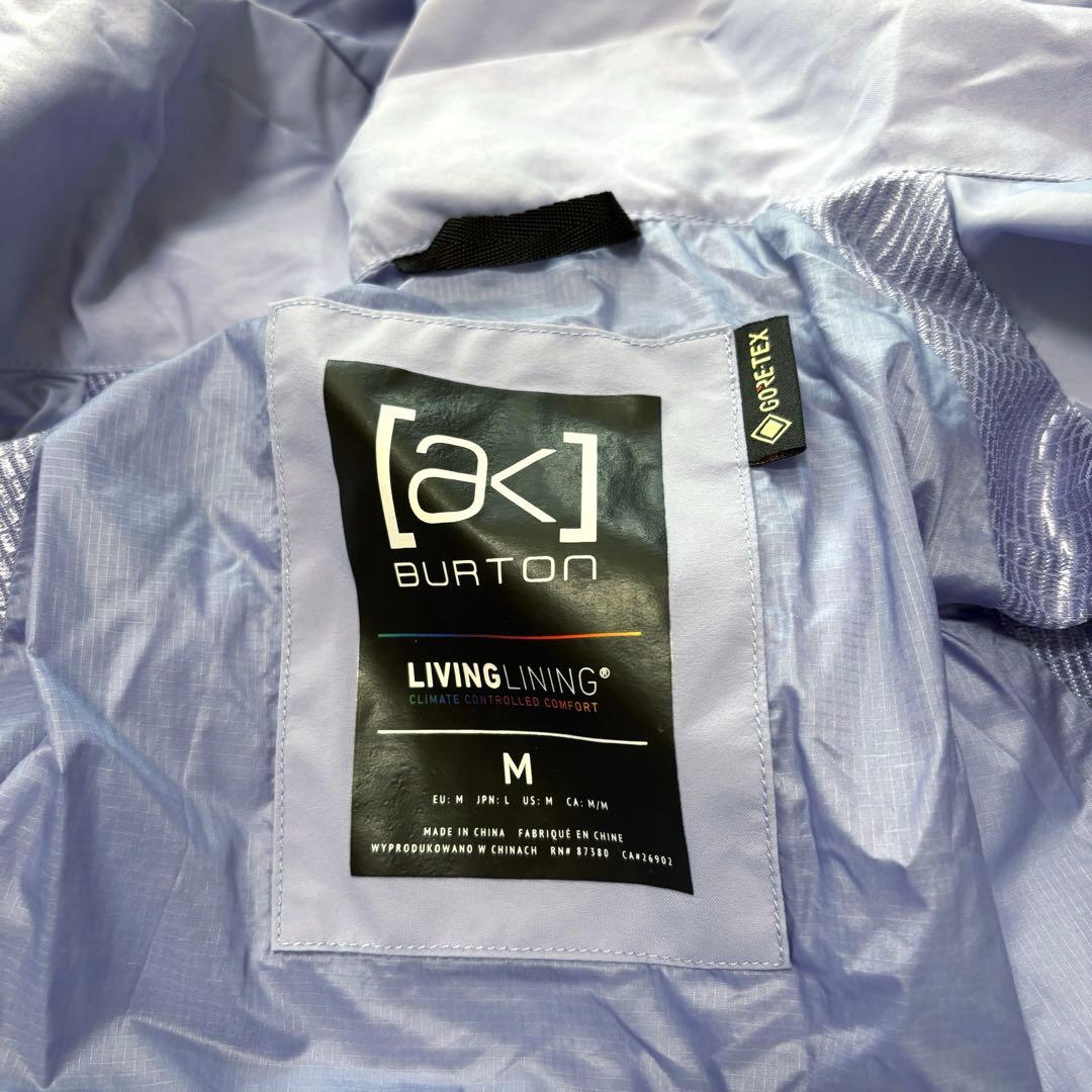 バートンak upshift ジャケット ゴアテックス パープル スノボウェア