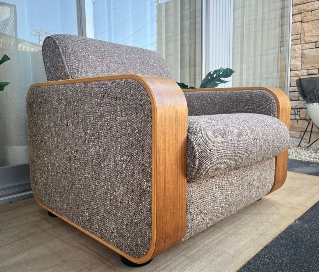 TENDO 天童木工　イージーチェア　② 1S アームチェア　シングルソファ