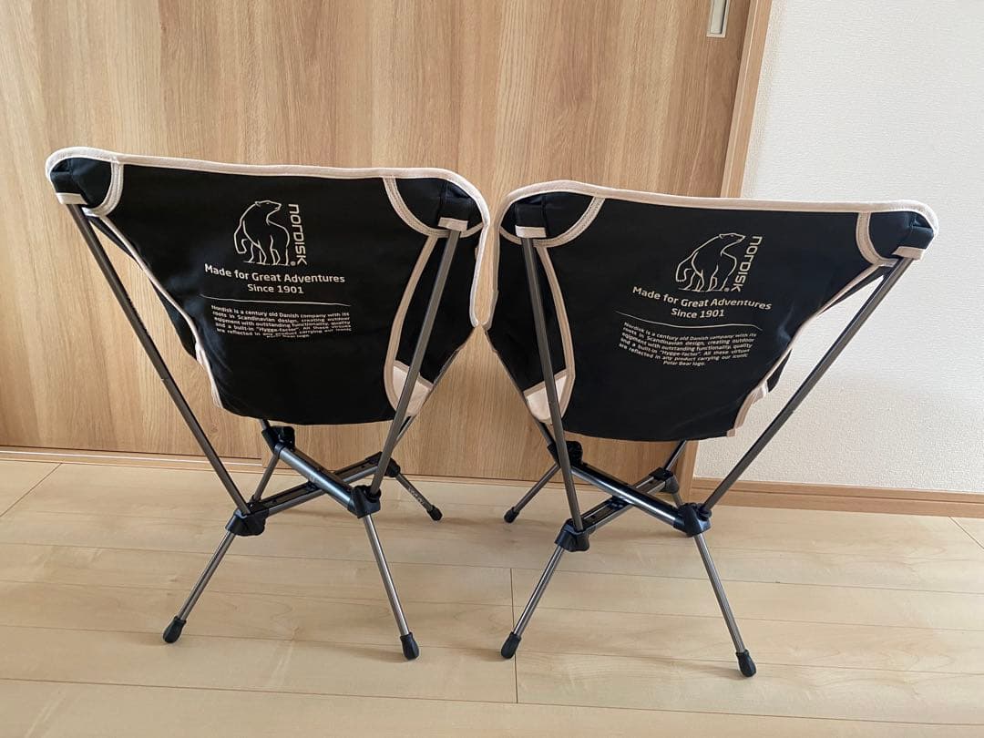 ノルディスク MARIELUND アウトドアチェア　2脚セット