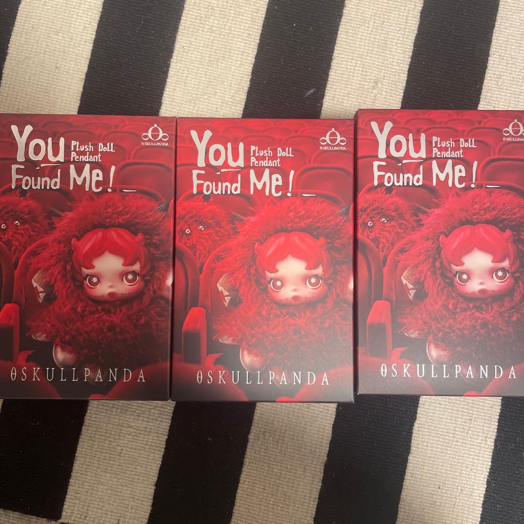 スカルパンダPOP MART You Found Me!