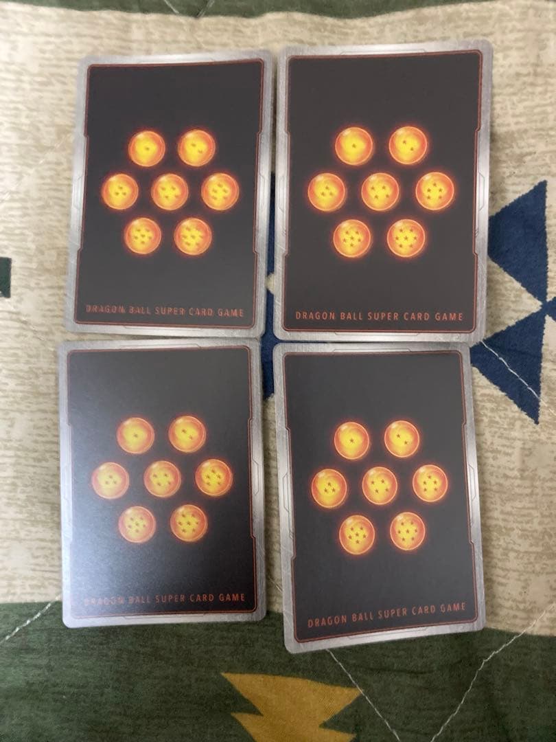 美品　孫悟空　SB02 パラレル　赤　manga 漫画　4枚セット