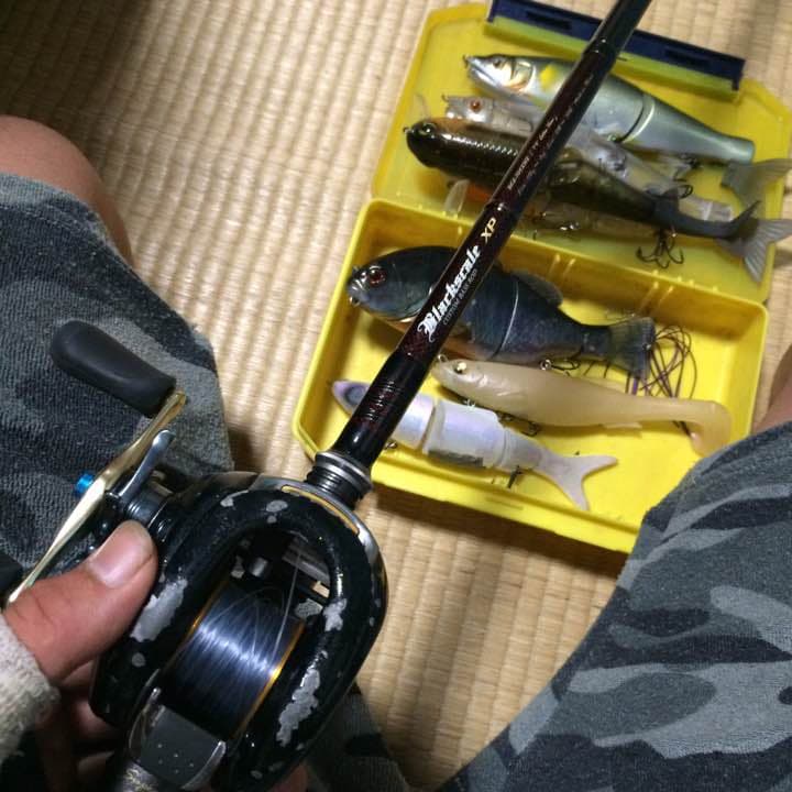 ビックベイトタックルセット ルアーつき