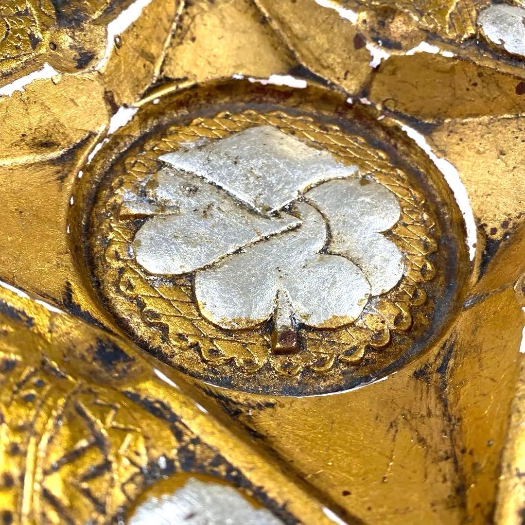 ヴィンテージ60sミッドセンチュリー灰皿トランプ彫刻