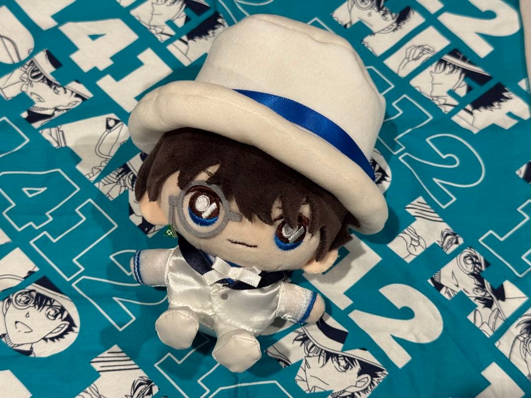 【名探偵コナン】怪盗キッド ポーチ, ぬいぐるみ, ハンカチ