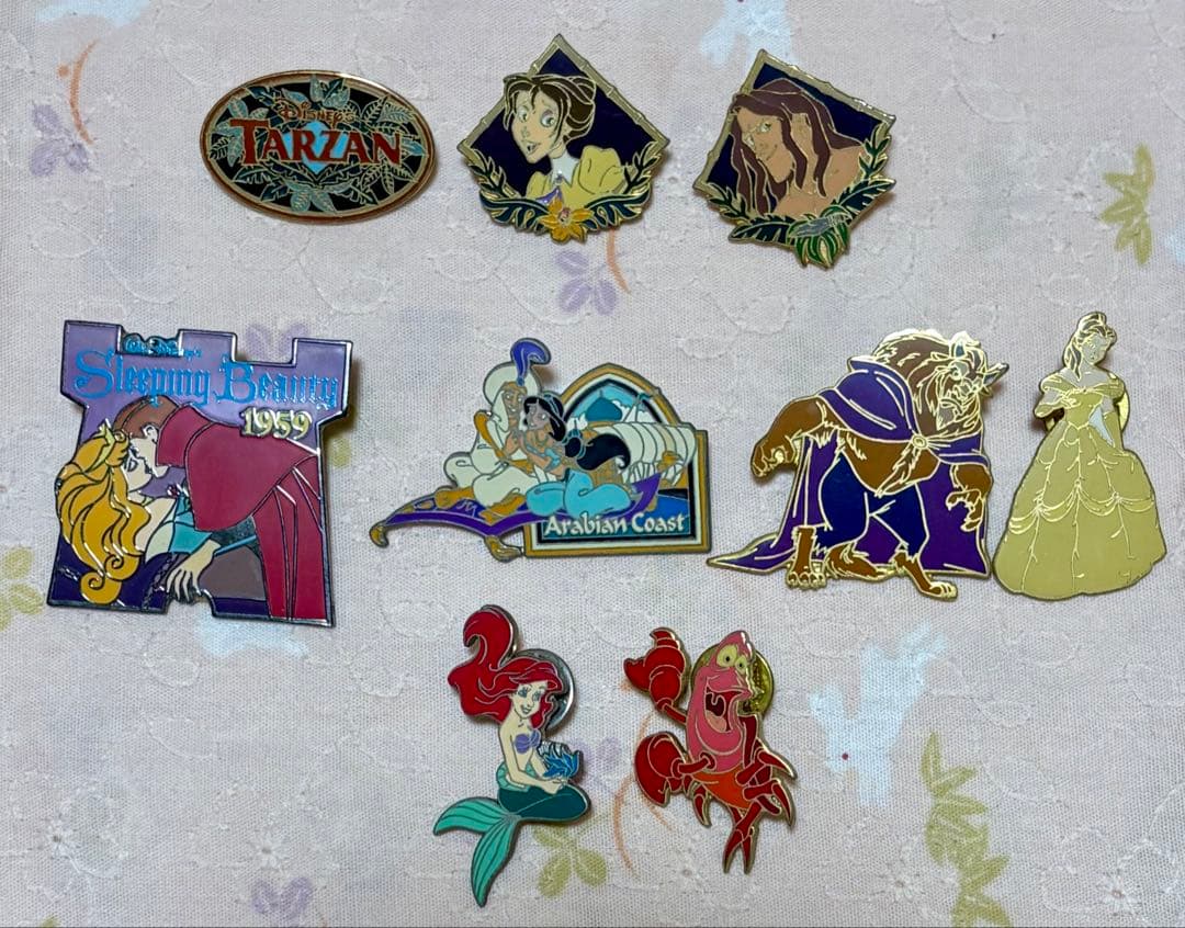 ディズニー公式トレーディングピン まとめ売り