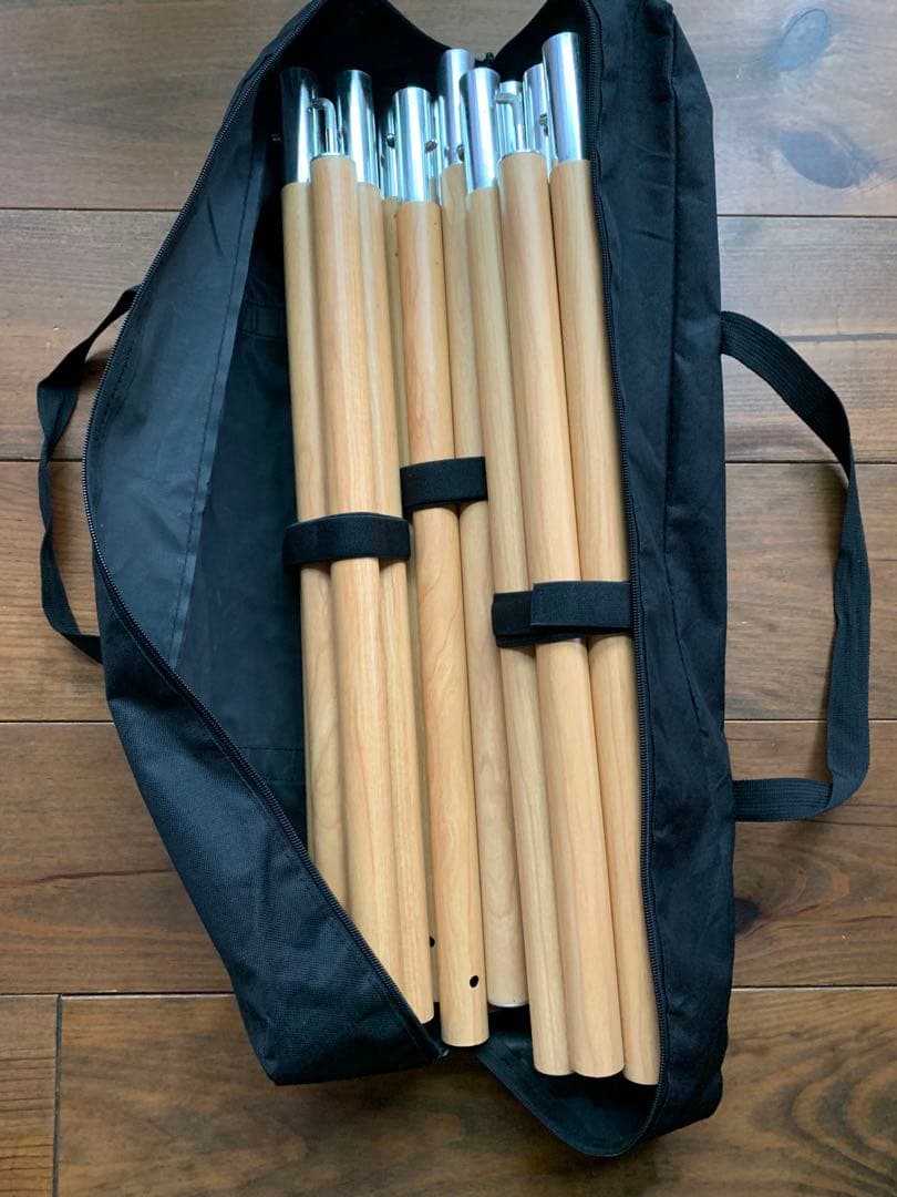 DOD チーズタープ 5m×5m DOD ベージュ ポール付き