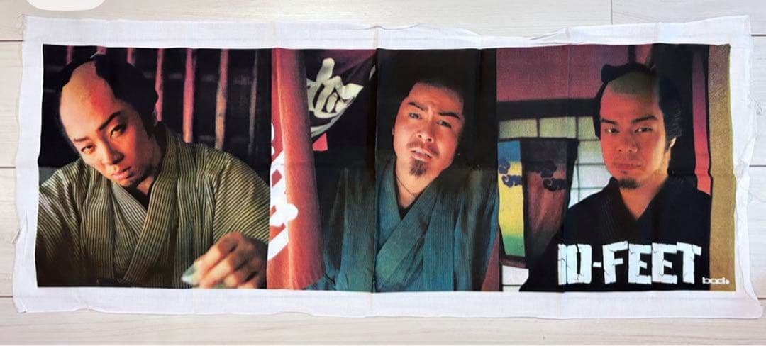 10-feet テンフィ　テンフィート超レア　サムライ　手拭い