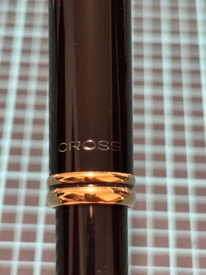 CROSS 万年筆 18k タウンゼントブラックラッカー （未使用）