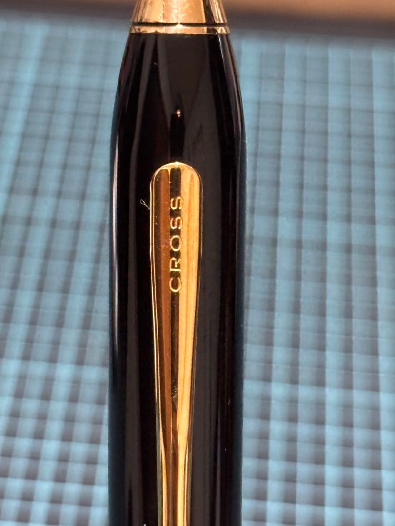 CROSS 万年筆 18k タウンゼントブラックラッカー （未使用）