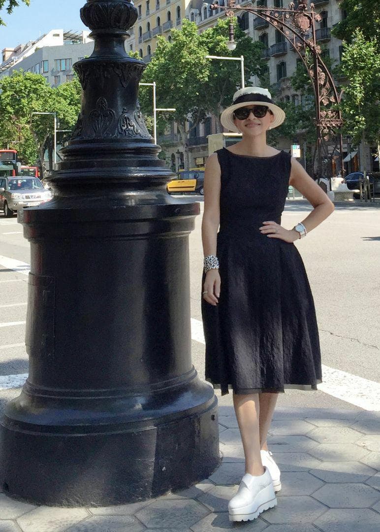 【美品】DAISY LIN FOXEY☆ノースリーブ☆ジャガード☆38(M)