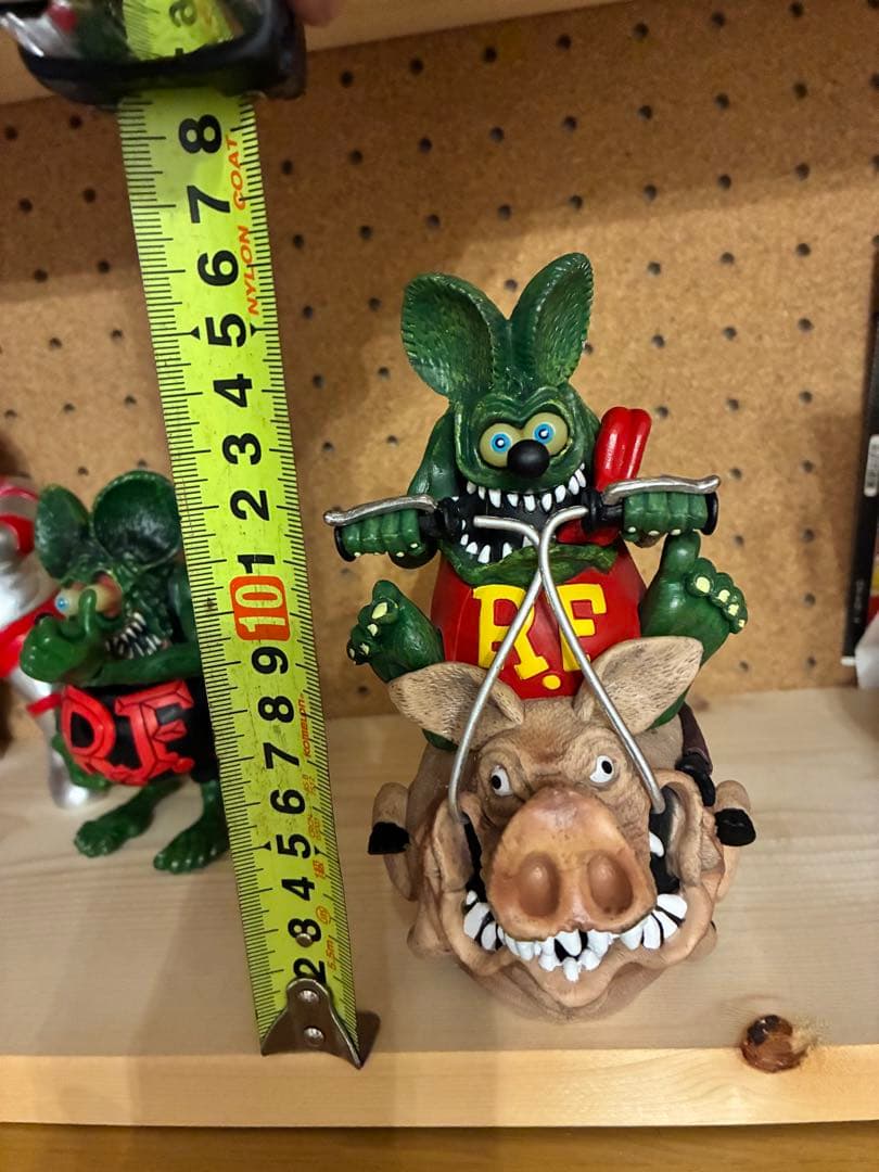 y*様 RAT FINK/ラットフィンク/フィギュア/豚/アメリカン雑貨