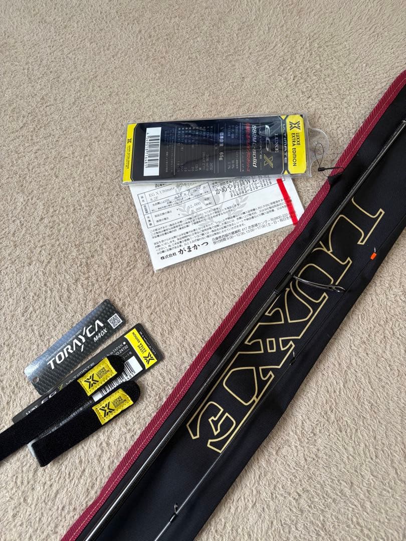 ラグゼ　LUXXE EGX アルティメイト　S82ML 試投程度使用