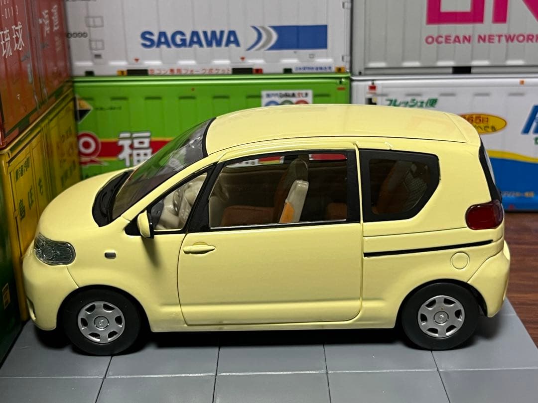 ★トヨタ PORTE ポルテ カラーサンプル 1/30