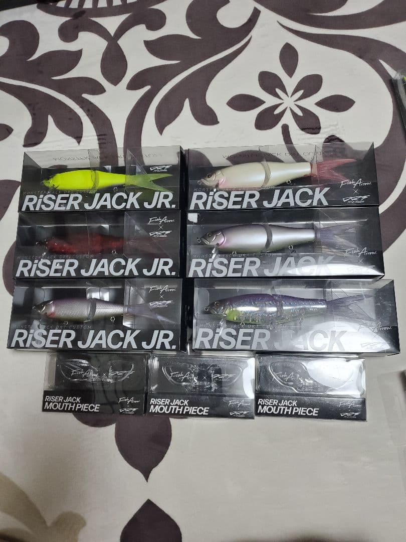 ライザージャック　ライザージャックjr イヴォークゼロ　ルアーセット