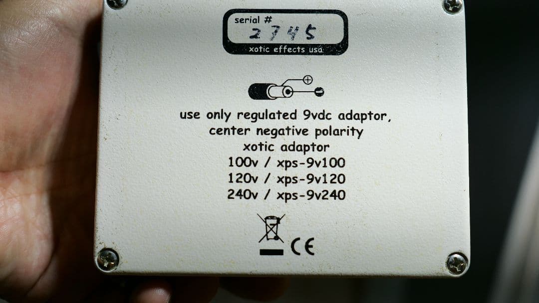 Xotic AC Plus ギターエフェクター オーバードライブ