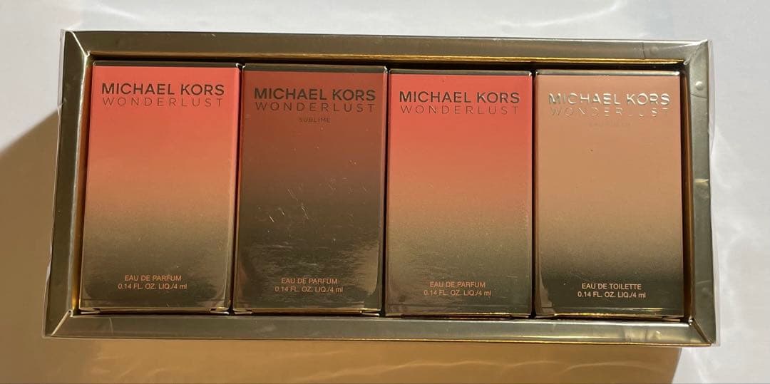 【TK】MICHAEL KORS WONDERLUST 4個セット