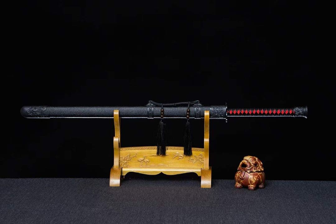 紅梅唐刀-高性能マンガン鋼 古兵器   武具　刀装具　日本刀　模造刀   居合刀