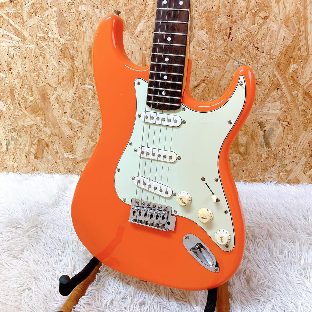SELDER セルダー　ストラトキャスター　オレンジ　エレキギター