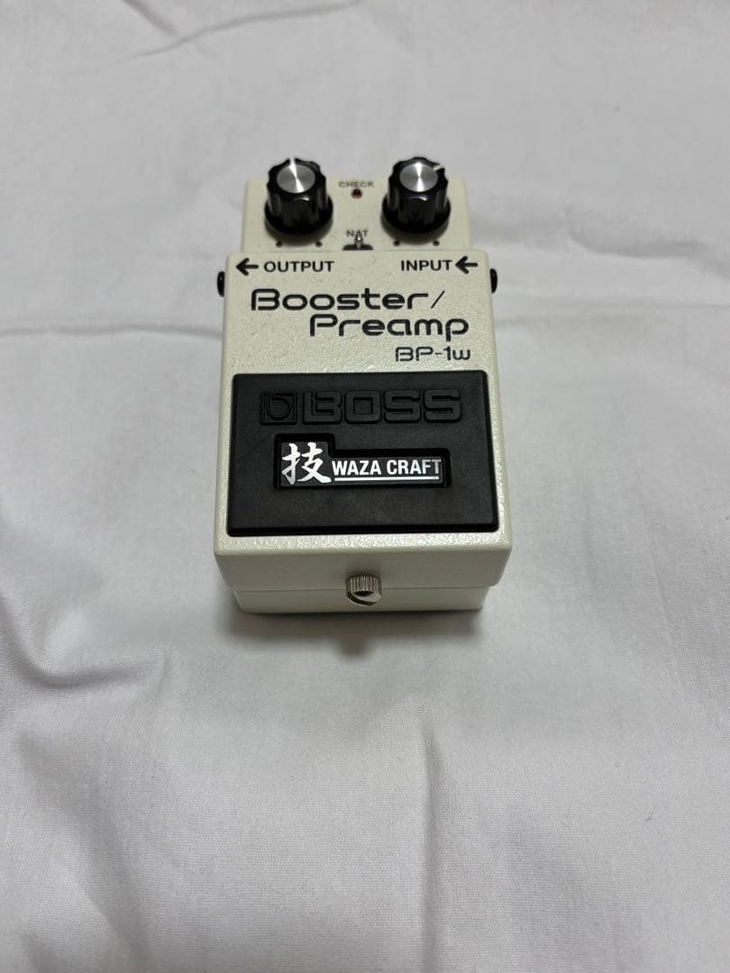 【未使用に近い】BOSS/BP-1W ボス ブースター プリアンプ