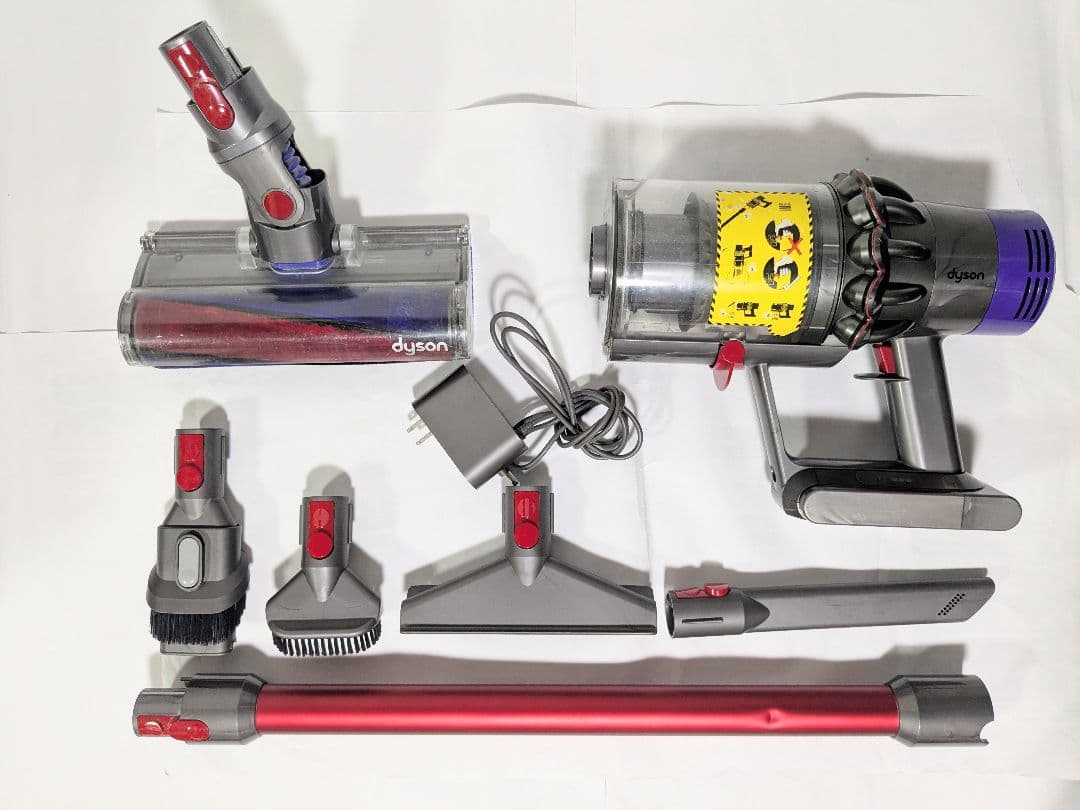 【50分稼働】ダイソン掃除機V10 フルセット