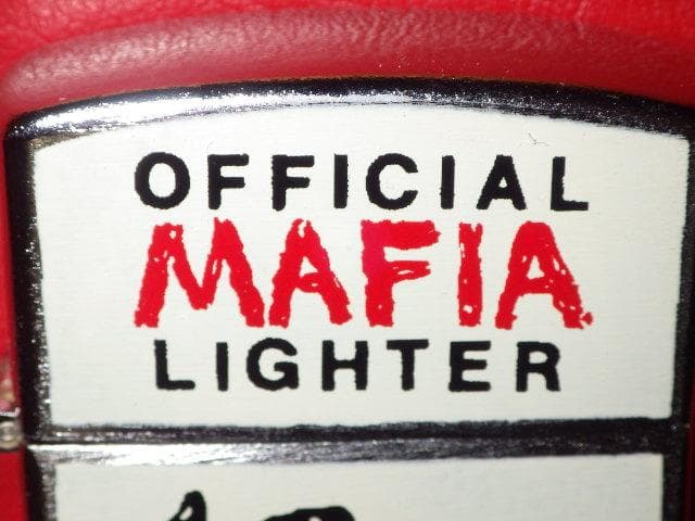 60’S★オイルライター★ビンテージ★オフィシャル マフィア ライター★ジョーク