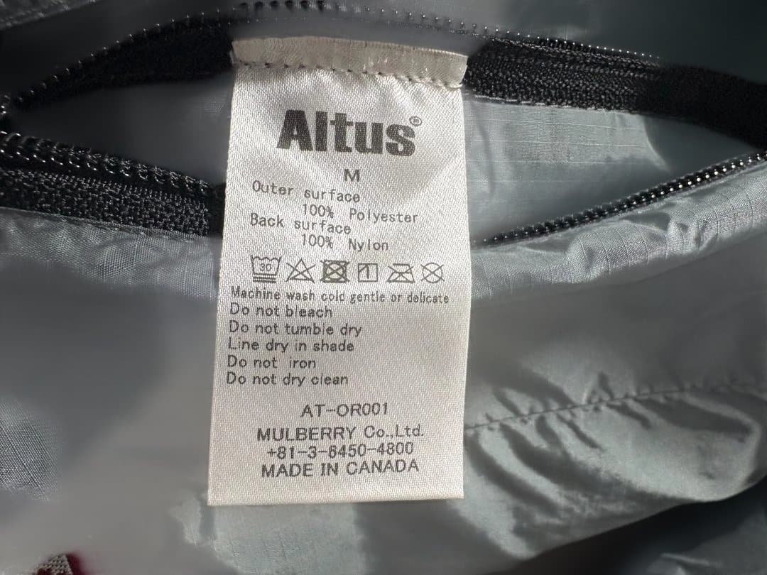 ALTUS Mountain Gear ナイロンフリース リバーシブルジャケット