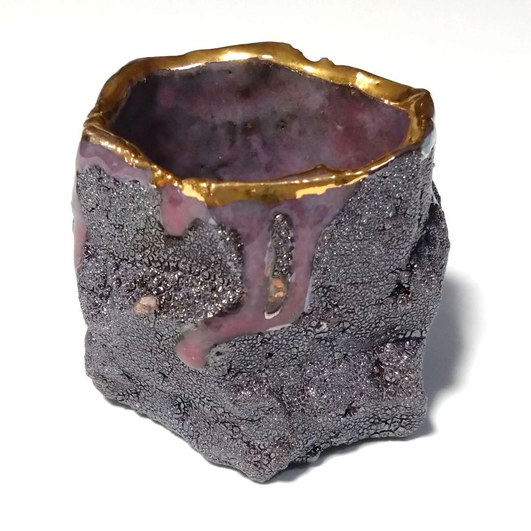 市川透　VANISHING POINT　ぐい呑　備前　酒器