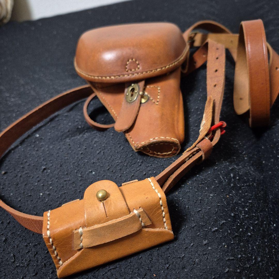 も*ん様 南部式小型自動拳銃ブローバック発火式　マルシン、未使用、未発火品