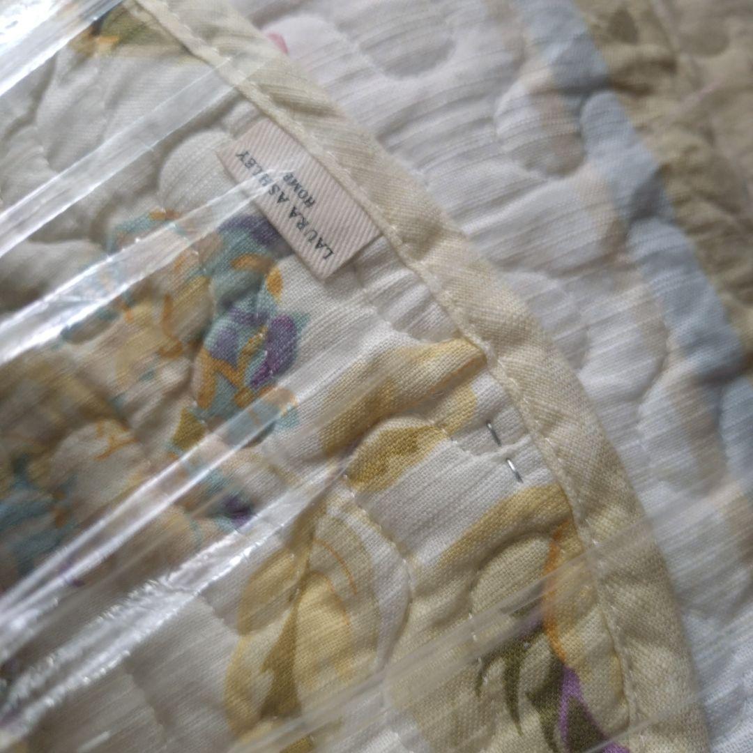 ローラアシュレイ　マルチカバー　キルトカバー　ベッドスプレッド　花柄