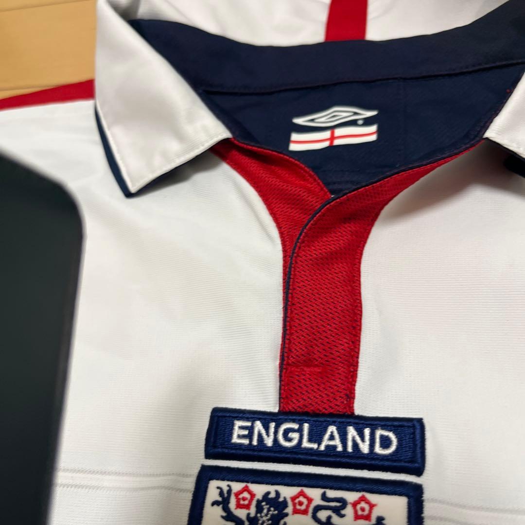 【希少品】アンブロ　イングランド代表　ゲームシャツ2003/2005 UMBRO
