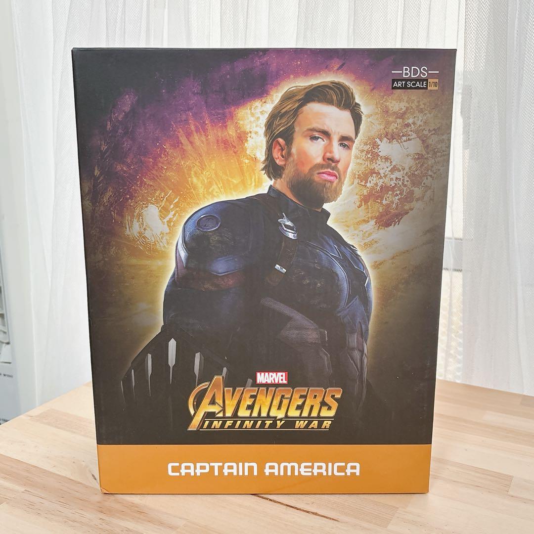 アイアンスタジオ キャプテンアメリカ IW 1/10 フィギュア 未使用