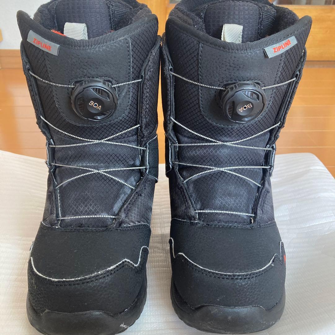 キッズ Burton ジップライン BOA® スノーボードブーツ　22.0cm
