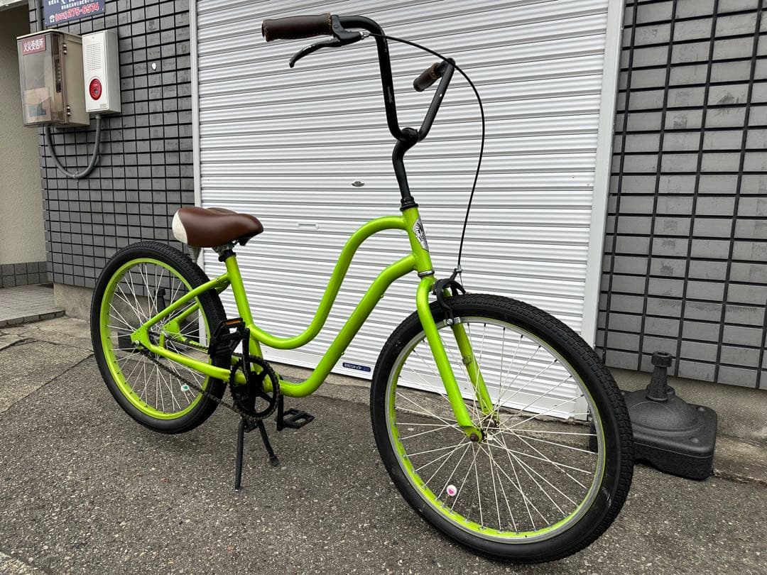 【引取限定/配送要相談】ブレス ビーチクルーザー 24インチ 中古車