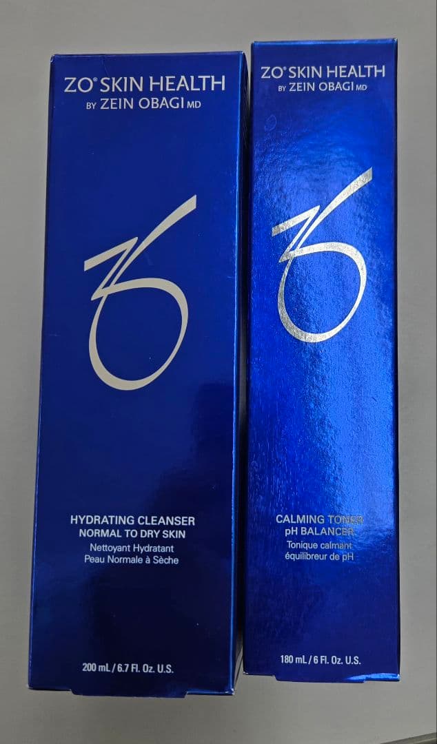 ゼオスキン　バランサートナー1本とハイドレーティングクレンザー1本