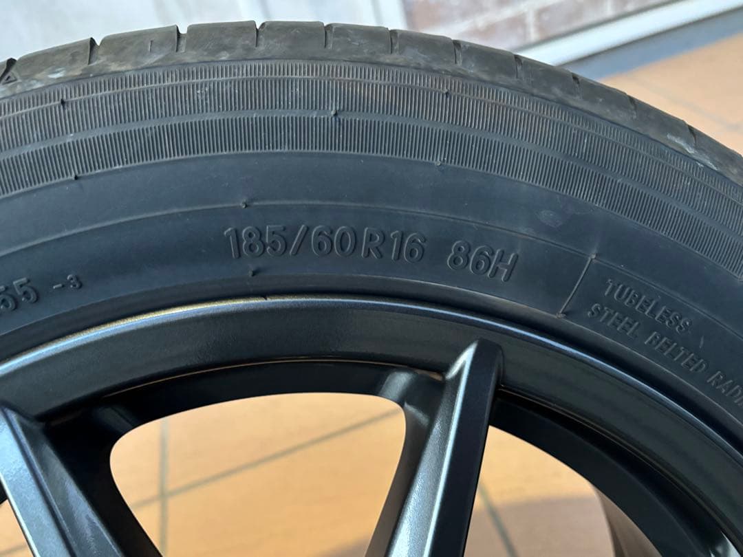 NDロードスター純正ホイール　16インチ　サマータイヤ4本セット