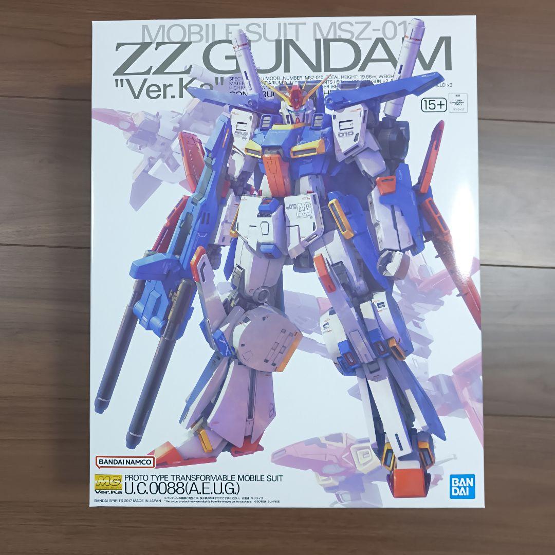 MG ZZ GUNDAM Ver.Ka ZZガンダム　バージョンカトキ