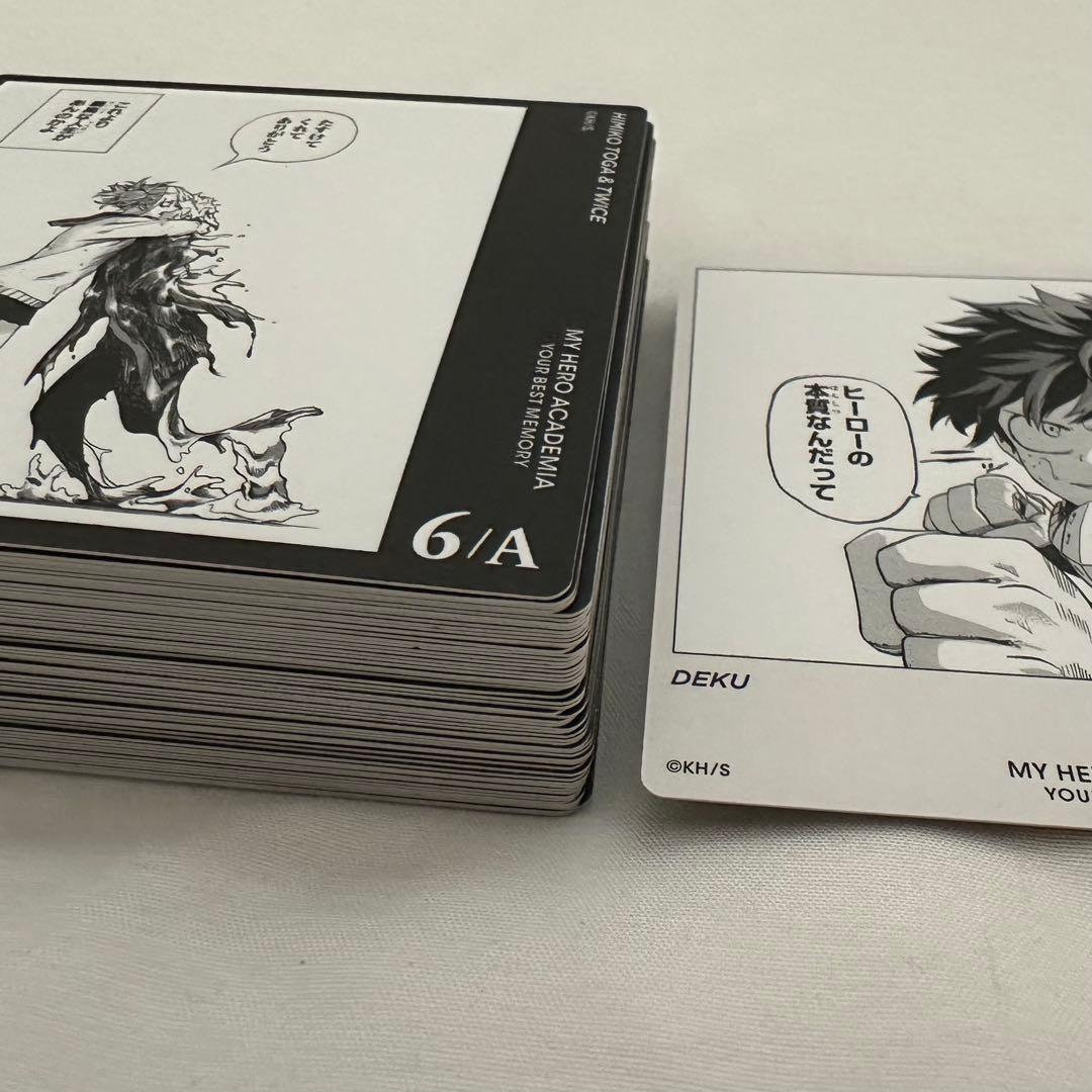 57枚 ヒロアカ トガヒミコ トゥワイス ヴィラン ボドゲ