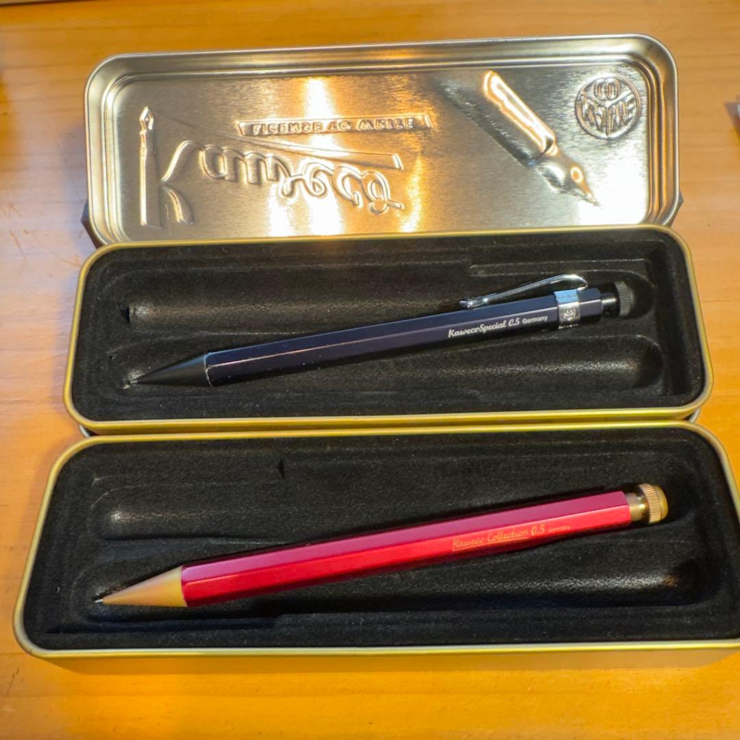 Kaweco Collection.special 黒、赤、シャーペン0.5