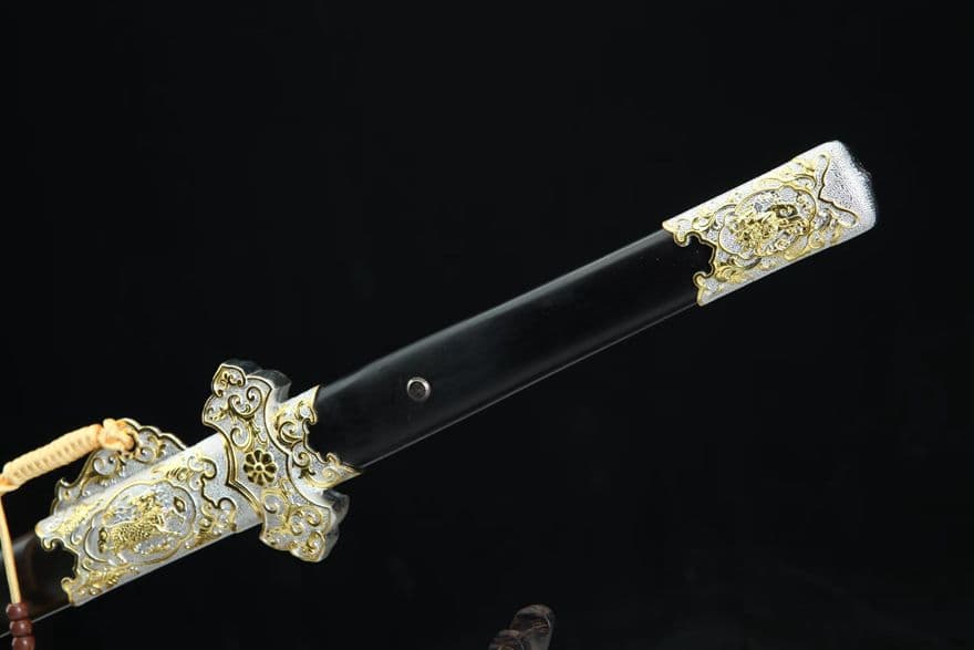 古兵器   武具　刀装具　日本刀　模造刀   居合刀 唐剣 鳳景麒麟唐刀