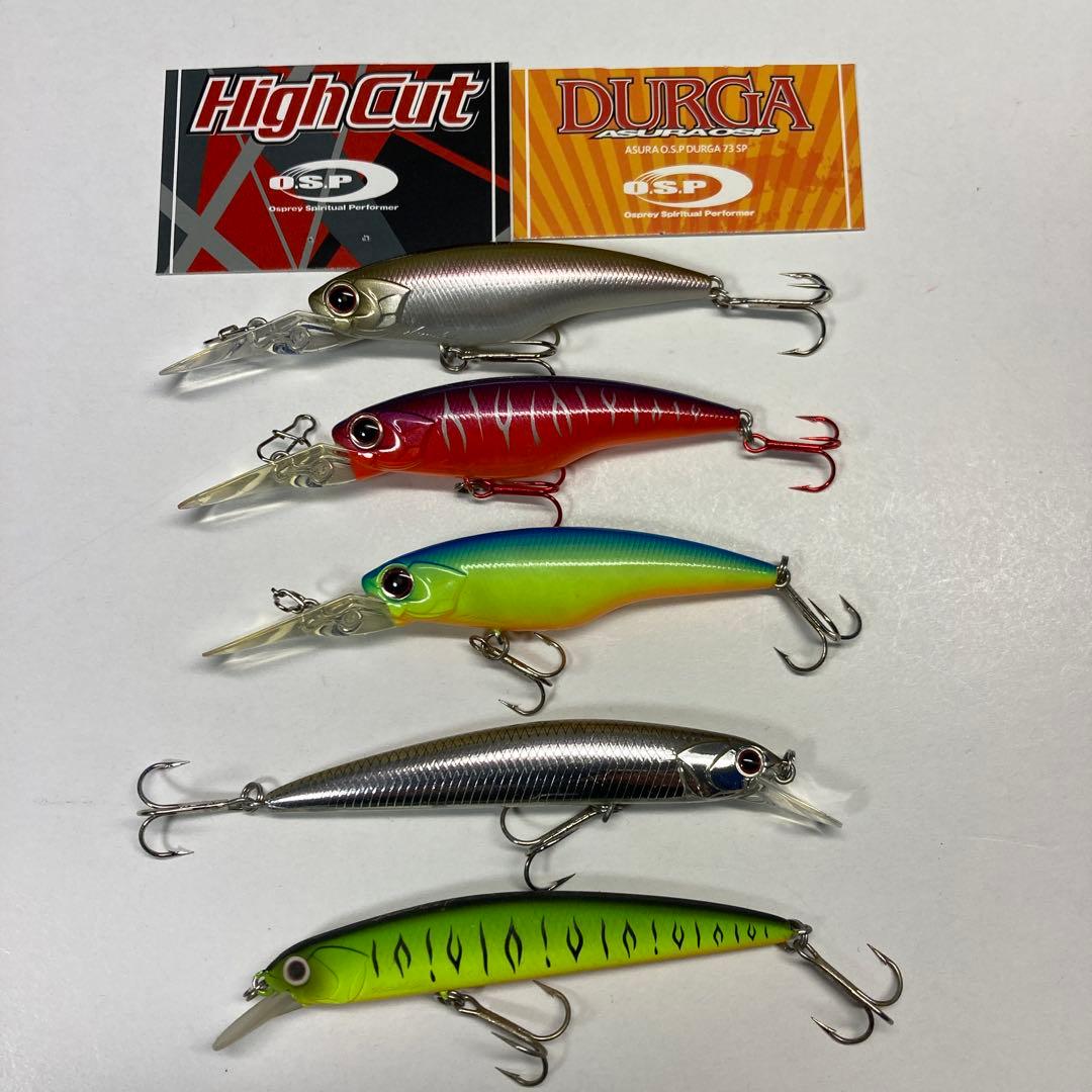 【美品】OSP ドゥルガ73 F／SP．ハイカットSP ５セット